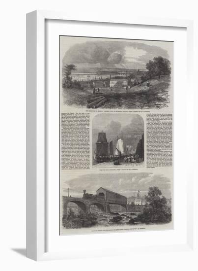 The Civil War in America-George Henry Andrews-Framed Premium Giclee Print