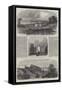 The Civil War in America-George Henry Andrews-Framed Stretched Canvas