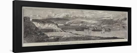 The Civil War in America-Richard Principal Leitch-Framed Giclee Print