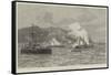 The Civil War in Chile, Bombardment of Iquique-null-Framed Stretched Canvas