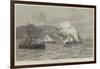 The Civil War in Chile, Bombardment of Iquique-null-Framed Giclee Print