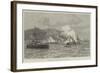 The Civil War in Chile, Bombardment of Iquique-null-Framed Giclee Print