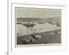 The Civil War in Chile, Valparaiso Bay from Artillery Hill-null-Framed Giclee Print