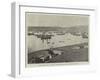 The Civil War in Chile, Valparaiso Bay from Artillery Hill-null-Framed Giclee Print