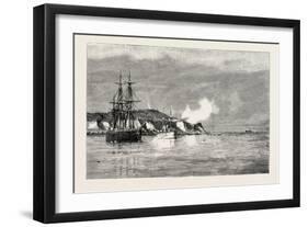The Civil War in Chili: Forts Valdivia and Yerbas Buenas-null-Framed Giclee Print