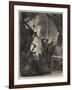 The Civil War in France, a Shell at Suresnes-Matthew White Ridley-Framed Giclee Print