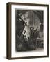 The Civil War in France, a Shell at Suresnes-Matthew White Ridley-Framed Giclee Print