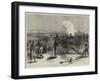 The Civil War in France, Fort Valerien Firing at Paris-null-Framed Giclee Print