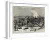 The Civil War in France, Fort Valerien Firing at Paris-null-Framed Giclee Print
