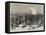 The Civil War in France, Fort Valerien Firing at Paris-null-Framed Stretched Canvas