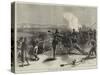 The Civil War in France, Fort Valerien Firing at Paris-null-Stretched Canvas