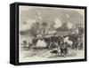 The Civil War in France, Inside the Porte Maillot-null-Framed Stretched Canvas