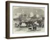 The Civil War in France, Inside the Porte Maillot-null-Framed Giclee Print