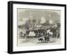 The Civil War in France, Inside the Porte Maillot-null-Framed Giclee Print