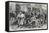 The Civil War in France, Return of the Wounded to Paris-null-Framed Stretched Canvas