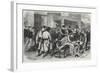 The Civil War in France, Return of the Wounded to Paris-null-Framed Giclee Print