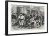The Civil War in France, Return of the Wounded to Paris-null-Framed Giclee Print