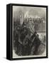 The Civil War in Paris, Arrest of the Archbishop by the Communists-null-Framed Stretched Canvas