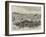 The Civil War in Paris, Communists Routed at the Bridge of Neuilly-null-Framed Giclee Print