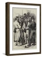 The Civil War in Paris, Men of the Barricades-null-Framed Giclee Print