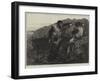 The Civil War in Paris, Sailors on the Look Out-Felix Regamey-Framed Giclee Print