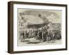 The Civil War in Paris, the Cannon at Montmartre-null-Framed Giclee Print