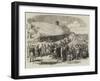 The Civil War in Paris, the Cannon at Montmartre-null-Framed Giclee Print