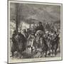 The Civil War in Spain, a Navarre Column of Carlists on the March to Carascal-Charles Robinson-Mounted Giclee Print