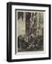 The Civil War in Spain, a Street in Estella, the Carlist Capital-null-Framed Giclee Print