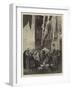 The Civil War in Spain, a Street in Estella, the Carlist Capital-null-Framed Giclee Print