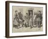 The Civil War in Spain, Alphonsist Vivandieres on Mount Esquinza-null-Framed Giclee Print