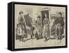 The Civil War in Spain, Alphonsist Vivandieres on Mount Esquinza-null-Framed Stretched Canvas