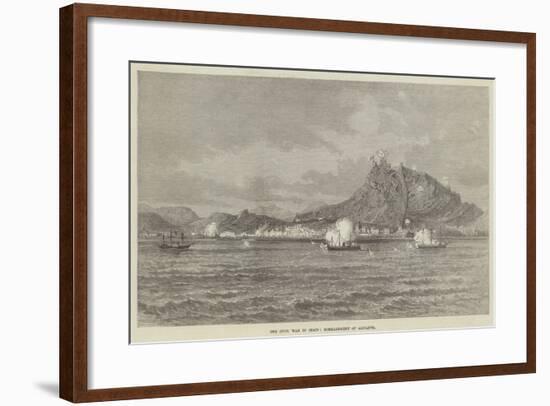 The Civil War in Spain, Bombardment of Alicante-null-Framed Giclee Print