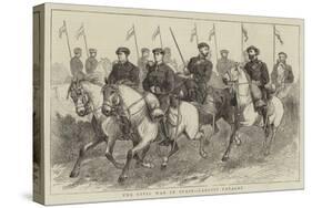 The Civil War in Spain, Carlist Cavalry-Alfred Chantrey Corbould-Stretched Canvas