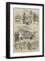 The Civil War in Spain, Carlist Sketches from Navarre-null-Framed Giclee Print