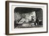 The Civil War in Spain: Casemate in the Battery of San Lorenzo-null-Framed Giclee Print