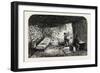 The Civil War in Spain: Casemate in the Battery of San Lorenzo-null-Framed Giclee Print