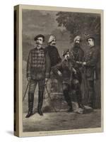 The Civil War in Spain, Don Carlos and His Staff-null-Stretched Canvas