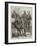 The Civil War in Spain, Don Carlos and His Staff-null-Framed Giclee Print