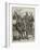 The Civil War in Spain, Don Carlos and His Staff-null-Framed Giclee Print