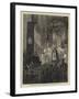 The Civil War in Spain, Don Carlos Attending Mass at Tolosa-null-Framed Giclee Print