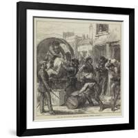 The Civil War in Spain, Insurgents from Carthagena Foraging at Torrevieja-null-Framed Giclee Print