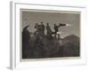 The Civil War in Spain, Night Signalling in the Carlist Lines-null-Framed Giclee Print