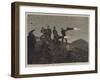 The Civil War in Spain, Night Signalling in the Carlist Lines-null-Framed Giclee Print