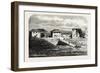 The Civil War in Spain: Ruined Houses at Las Carenas-null-Framed Giclee Print