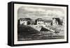 The Civil War in Spain: Ruined Houses at Las Carenas-null-Framed Stretched Canvas