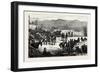 The Civil War in Spain: Serrano and His Staff at Montellano-null-Framed Giclee Print