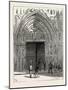 The Civil War in Spain: the Apostles' Gate, Valencia, 1873-null-Mounted Giclee Print