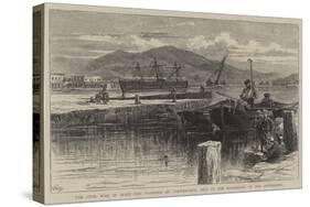 The Civil War in Spain, the Harbour of Carthagena, Now in the Possession of the Insurgents-William Henry James Boot-Stretched Canvas