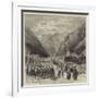 The Civil War in Spain, Tolosa, Head-Quarters of Don Carlos-null-Framed Giclee Print